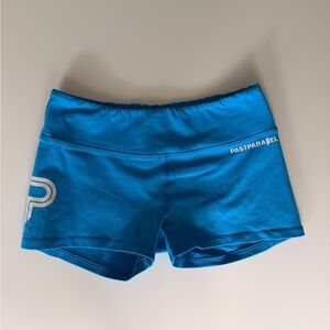 Women's Past Parallel Blue Shorts